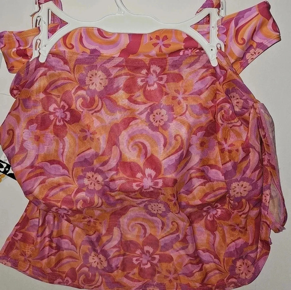 Tropical Floral 3 Piece Bikini Set - Picture 5 of 5